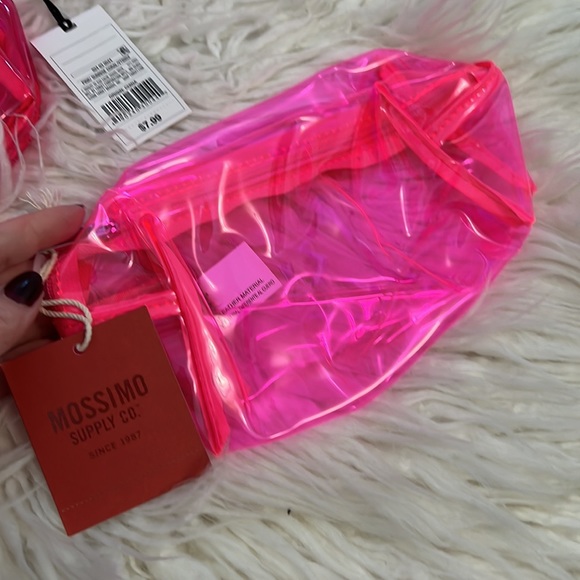 NWT Neon Pink and Orange Beach Bag Bundle (3 items) - Picture 10 of 11